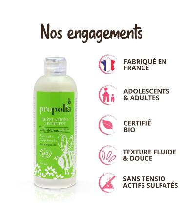 Organic Cleansing Milk for Face & Makeup | Honey Propolis & Sweet Orange | Eco-Friendly Skincare - Buy Online on GoSupps.com