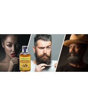 Fountain Real Black Jamaican Castor Oil - 4 Ounces | Premium Natural Hair & Skin Care - Fast International Shipping - Buy Online on GoSupps.com