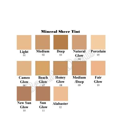 Mineral Sheer Tint SPF 20 Tinted Moisturizer (Light) - Beauty Deals - Buy Online on GoSupps.com