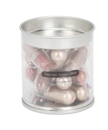 12 Colors Capsule Eyeshadow Glitter High Pigmentation Waterproof Easy Coloring Eyeshadow Stick Set