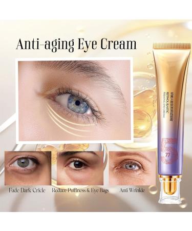 Retinol Dark Circle Eye Cream - Eye Cream for Dark Circles and Puffy Eyes - Eye Bags Remover - Improving Eyes Skin Tone - Retinol Essence Anti-Wrinkle Anti-Aging and Moisturizing - Leave Skin Smooth - Buy Online on GoSupps.com