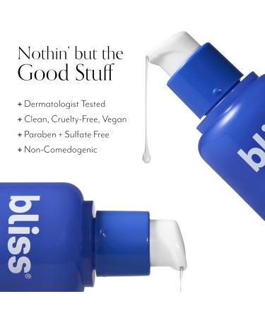 Bliss Vitamin C Face Serum + Glow & Hydrate Hyaluronic Acid Peptides + Niacinamide Antioxidant Brightening Dark Spot - Anti-Aging - Renew Night Acne Glycolic Uneven Tone - Buy Online on GoSupps.com