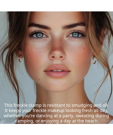  YNPQTDS Dotted Face Makeup Pen Natural Dot Face Stamp 1.5g Daily Cosmetic with 5-Point Tip for Weddings Dates Festivals and the Beach - Buy Online on GoSupps.com