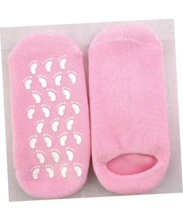 Beavorty Overnight Gloves Women s Socks Gel Spa Socks Spa Gel Gloves Gel Socks Pink Gel Socks for Dry Feet Gloves Pink Socks and Gloves Moisturizing Gel Repair Miss Short Boots Cosmetic - Buy Online on GoSupps.com
