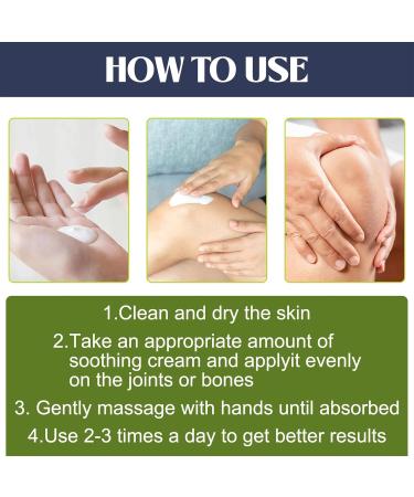 Propolis Ointment - 2 Pieces Bee Venom Cream & Joint Treatment for Osteoarthritis Relief | Soothing Bee Care for Arms Waist Legs & Feet - Buy Online on GoSupps.com