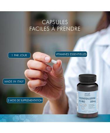 Phosphatidylserine Pure 300mg Helps Reduce Cortisol Improve Memory & Concentration Manage Stress Nootropic Supplement With - Buy Online on GoSupps.com