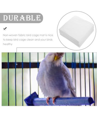 300pcs PATKAW Disposable Bird Cage Liners - Large Parrot Cage Sheet for Urine Absorption and Easy Replacement - Buy Online on GoSupps.com