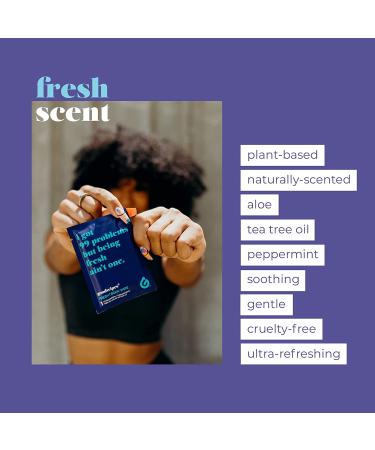 Goodwipes Really Big Body Wipes - Fresh Scent, Plant Based, Hypoallergenic, Aloe & Ginseng - 10 Count Pack - Buy Online on GoSupps.com