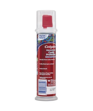 Colgate Kids Toothpaste Pump 4.4oz (12 Pack) | Maximum Cavity Protection - Buy Online on GoSupps.com