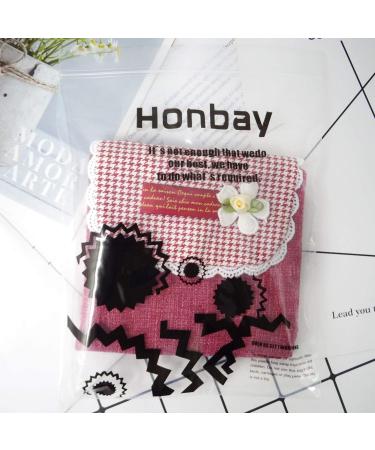 Honbay Sanitary Napkin Storage Bag - Multi-functional Coin & Cash Holder Pouch - Buy Online on GoSupps.com