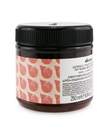 Davines Alchemic Creative Conditioner Coral 250ml | Coral Color Treatment for Vibrant Hair International Shipping Available - Buy Online on GoSupps.com
