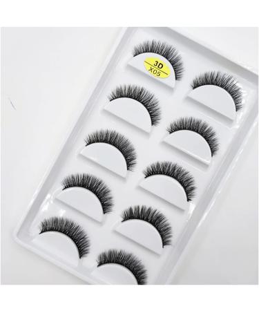 UAMOU 10/50 Boxes 37 Style 5 Pairs Natural 3D False Eyelashes Makeup Fake Eye Lashes Faux Cils Make Up Beauty Maquillaje Cheerfully (Color : 5Pairs S03 Size : 25 Boxes 125 Pairs) - Buy Online on GoSupps.com