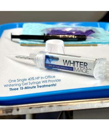 Whiter Image Premium Teeth Whitening Treatment - Professional Dental Grade 40% Hydrogen Peroxide - Sensitivity Proof Formula - Patented Dual-Activation Technology - Made in USA - Shop Internationally - Buy Online on GoSupps.com