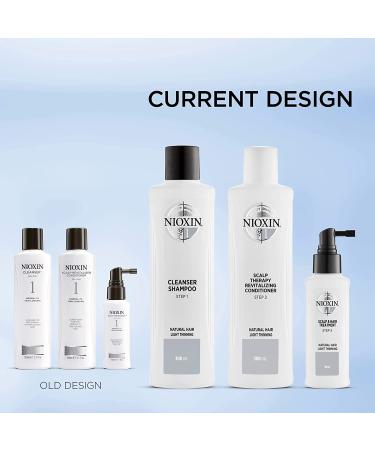 Nioxin System 1 Scalp Cleansing Shampoo with Peppermint Oil 10.14 Fl Oz - Pack of 1 - Buy Online on GoSupps.com