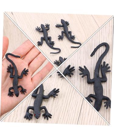 10-Pack Halloween Simulation Gecko Toys - Creepy Mini Gecko Party Props & Decorations (3.5x8cm) - Buy Online on GoSupps.com