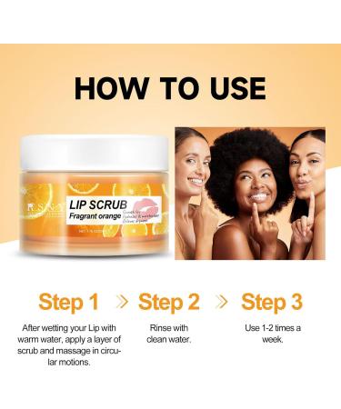 Exfoliating Lip Scrub for Dark Lips Exfoliating and Moisturizing for Dry and Cracked Lips 50g - Buy Online on GoSupps.com