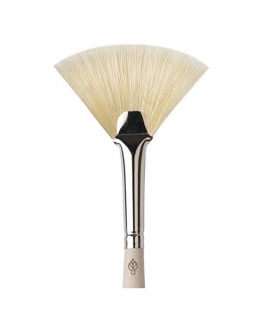 da Vinci Cosmetics Series 47839 Mask Brush - Size 5 Natural Hog Bristle Fan Brush for Perfect Skincare Application - Buy Internationally - Buy Online on GoSupps.com