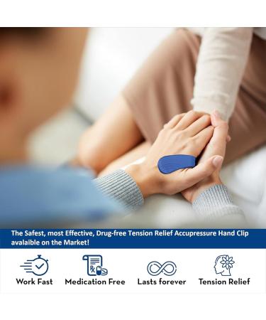 Jasminum 4-Piece Acupressure Clip Set | Portable Finger Massage Tools for Pain Relief & Relaxation - Buy Online on GoSupps.com