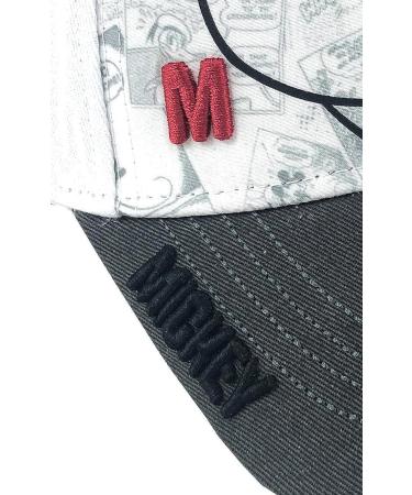 Disney Mickey Mouse Youth Snap Back Baseball Cap - White/Grey - Buy Online on GoSupps.com