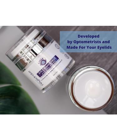 Organic Eye Cream and Face Moisturizer with Aloe Juice, Shea Butter, Almond Oil & Jojoba Oil | Nourishing Facial and Eyelid Treatment (1) - Buy Online on GoSupps.com