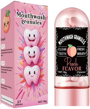 Mundwater Granules - 27 Pieces of Mouthwash for Gum Health | Fresh Breath & Instant Relief - Shop Now! - Buy Online on GoSupps.com