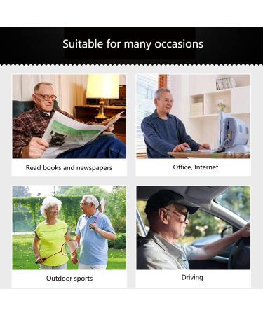 Shop Ery Fashion Anti Blue Light HD Progressive Multifocal Reading Glasses for Men & Women - Diopters +1.00 to +3.50 Stylish Gold Design - Buy Online on GoSupps.com