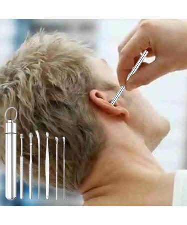 Cleaning Ears Wax Ear Wax Cleaners Ear Pick Earwax Removal Kit Ear Cleansing Tool Set Ear Curette Ear Wax Remover Tool with Cleaning Brush Pisole - Buy Online on GoSupps.com