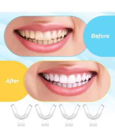 4 Pcs Teeth Whitening Mouth Trays - Moldable Thermoplastic Guard for Whitening, Gum Bleaching, Sports, Night Grinding & Sleep - Buy Online on GoSupps.com
