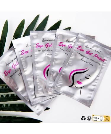 Lunamoon Eye Pads for Eyelash Extensions - 100 Pairs Eyelash Coloring & Lifting Gel Patches for Perfect Extensions - Buy Online on GoSupps.com