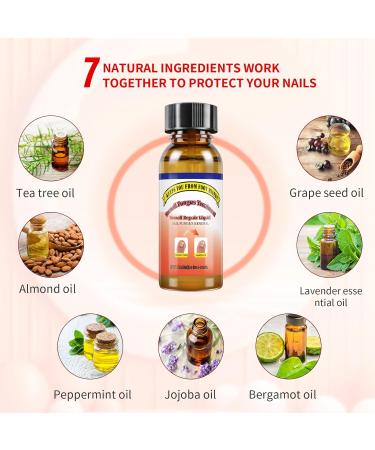 Extra Strength Toenail Fungus Treatment - 30ML Nail Solution with Soft Brush - Transform Your Nails & Boost Confidence - Buy Online on GoSupps.com