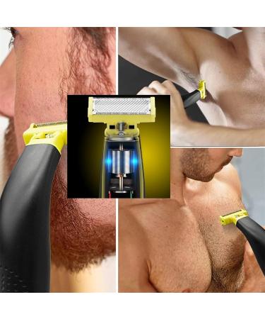 Full Body Washed Wet and Dry Shaver Electric Beard Trimmer for Men Dry Wet Waterproof Mens Rotary Facial Shaver Men's Electric Shaver Full Body wash Wet and Dry Double Shaver (1pcs) - Buy Online on GoSupps.com