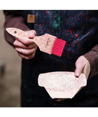 Solustrious Hair Dye Color Brush & Bowl Set - Salon & Home Hair Coloring Kit (Pink) - Buy Online on GoSupps.com