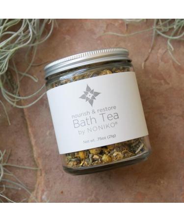 Nourish & Restore Bath Tea - Soothing Bath Soak for Stress Relief & Relaxation | International Shipping Available - Buy Online on GoSupps.com