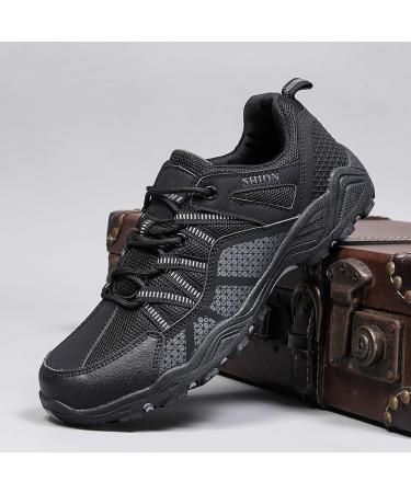 Rytejfes Men's Summer Waterproof Sneakers - Lightweight Casual Sport Shoes 42 EU - Perfect for Walking Running & Gym Activities - Buy Online on GoSupps.com
