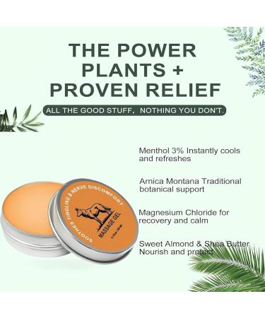 Nerve Cream - Moisturizing and Calming Balm 50 ml Soothing Moisturizing Repair Hands Feet Back Toes Daily Care Men Women - Buy Online on GoSupps.com