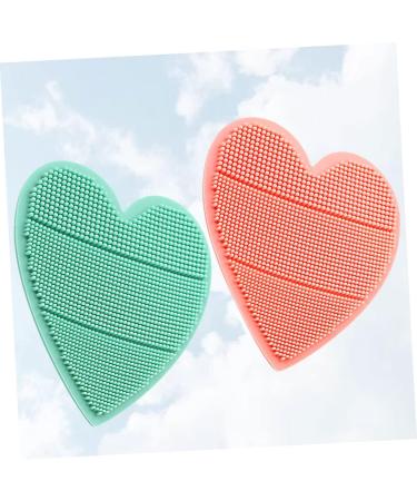 Totority 2pcs Baby Scalp Massager & Shampoo Brush Set - Silicone Scrubber for Cradle Cap & Hair Care - Green Baby Bath Comb - Buy Online on GoSupps.com