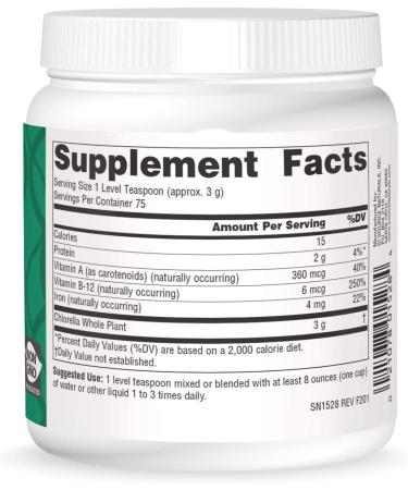 Buy Source Naturals Yaeyama Chlorella 8 oz - Nutrient-Rich Superfood Supplement - Buy Online on GoSupps.com