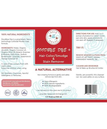Goodbye Dye Hair Color Stain Remover by Hale House - 7.77oz - Buy Online on GoSupps.com