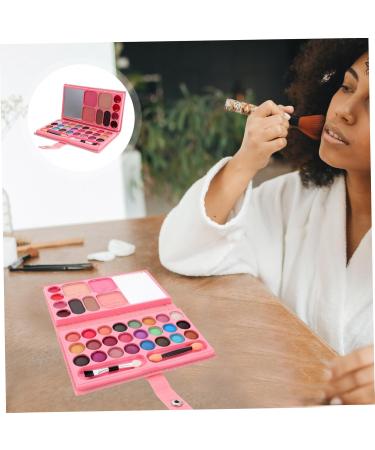 FOMIYES 6pcs 33 Makeup Palette Eyeshadow Toys for Baby Makeup Bag Pink Girls Eye Shadow Set Child Folding - Buy Online on GoSupps.com