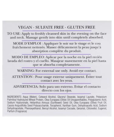 NOW BEAUTY Polyglutamic Plus Hyaluronic Acid Night Cream - Deeply Hydrating Moisturizer - Overnight Anti-Aging Cream for Face - Vegan Sulfate & Paraben Free - For Men & Women - Travel Size - 1.7 oz 1.72 Fl Oz (Pack of 2) - Buy Online on GoSupps.com