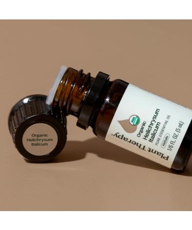 Plant Therapy Organic Helichrysum Italicum Essential Oil 100% Pure USDA Certified Organic Undiluted Natural Aromatherapy Therapeutic Grade 5 mL (1/6 oz) - Buy Online on GoSupps.com