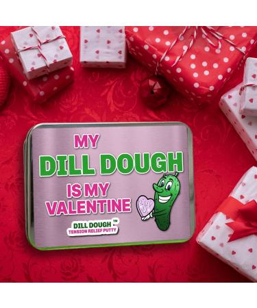 Valentine's Dill Dough - Playful Edible Gift for Her or Him Heart-Shaped Unique Present Delicious Fun for Romantic Occasions & Special Celebrations - Buy Online on GoSupps.com