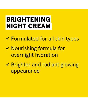 Acure Brightening Night Cream 1.7 fl oz - Revitalize & Illuminate Your Skin - Buy Online on GoSupps.com
