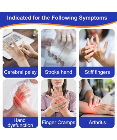 Rehabilitation Robot Glove for Stroke Recovery - Robotic Hand Trainer with Heating Massage for Hemiplegia (Right Hand Size L - Buy Online on GoSupps.com