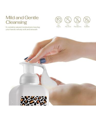 Foaming Hand Soap 17.9 fl oz Moisturizing Hand Soap with Aloe Vera & Essential Oils Alcohol-Free Hand Wash Honey Almond Fragrance Scented Hand Wash for Kitchen or Bathroom Free Swarovski Bracelet - Buy Online on GoSupps.com