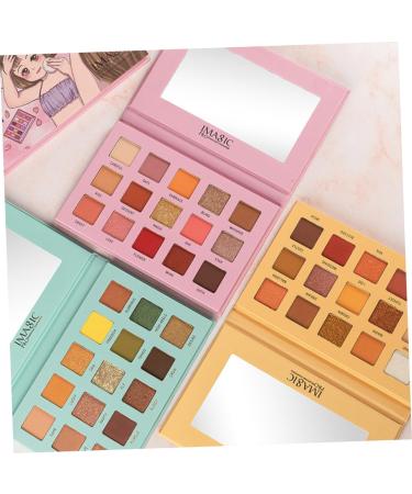 SOESFOUFU 1pc 15 Portable Eyeshadow Compact Eyeshadow Palette Glitter Eye Eyeshadow Makeup Accessories - Buy Online on GoSupps.com