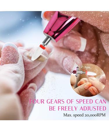 Professional Cordless Electric Nail File Drill - Portable Manicure Tool Kit for Gel Nails - Polishing, Grinding, Trimming - Home & Salon Use - Buy Online on GoSupps.com