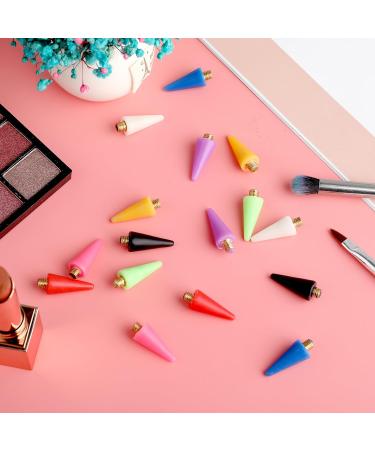 Lusofie 16Pcs Nail Rhinestones Picker Wax Replacement Tips - Multicolor Rhinestone Picker Tool for Nail Dotting Pen - 8 Colors - Buy Online on GoSupps.com