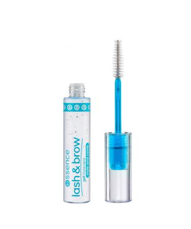 essence essence cosmetics eyelashes & brow gel mascara Wimpernserum Transparent definierend vegan ohne particle microplastic Na