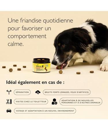 RESCUE Pets Dog Treats Serenity for Pets Ideal for Travel Veterinary Visit Grooming Noise Loneliness Alcohol-free Natural and Vegan - Buy Online on GoSupps.com